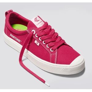 Cariuma Pantone Red Canvas Sneakers
